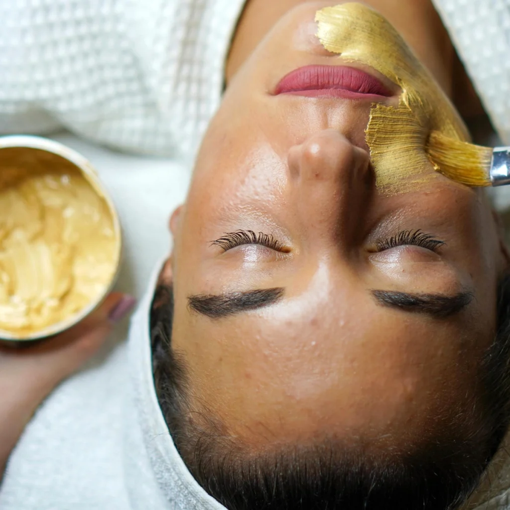 A facial treatment in progress at ASA Health MD